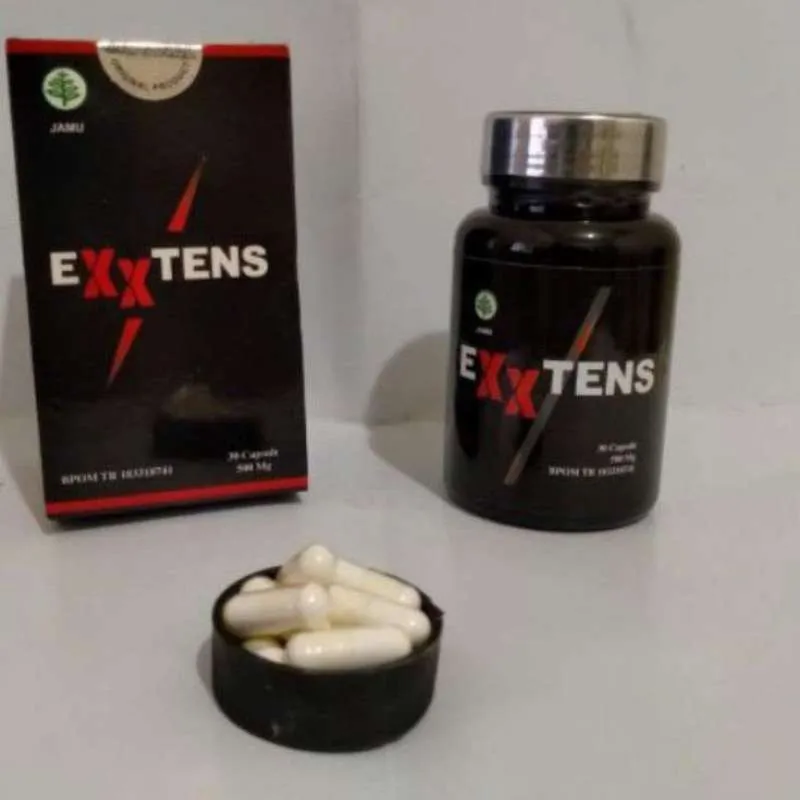 Exxtens - bahan - dosis - cara penggunaan - cara menggunakan